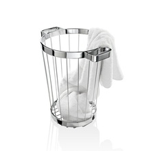 Decor Walther Porzellan DW222 0612600 Хром глянцевый Корзина для белья 27x27x39,5 см, Германия - фото 1 - фото 1