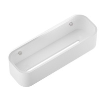 Decor Walther Stone 0973855 Белый/Нержавеющая сталь Полка 10x30x7 см, Германия - фото 1 - фото 1