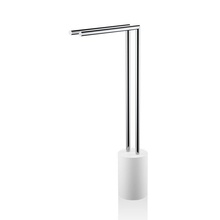 Decor Walther Stone HT2 0971754 Белый | Хром Стойка 14x41x81 см, Германия - фото 1 - фото 1