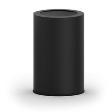 Decor Walther Universal Rooms 615060 Черный матовый Мусорное ведро 20,8x20,8x32,5 см, Германия - фото 1 - фото 1