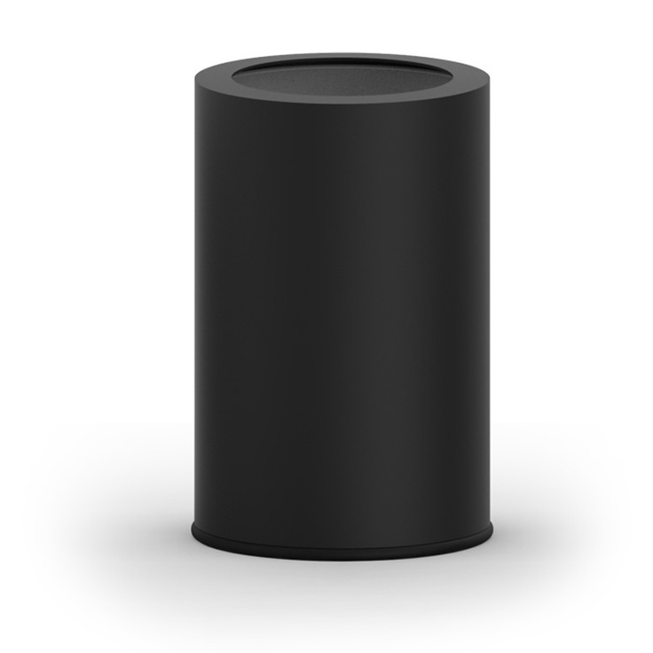 Decor Walther Universal Rooms 615060 Черный матовый Мусорное ведро 20,8x20,8x32,5 см, Германия - фото 1