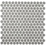 Decoratori Bassanesi Bonbon BONBONAR Ardesia Мозаика 30,5x30,5 см, Италия, под мозаику - фото 1