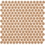 Decoratori Bassanesi Bonbon BONBONOC Ocra Мозаика 30,5x30,5 см, Италия, под мозаику - фото 1