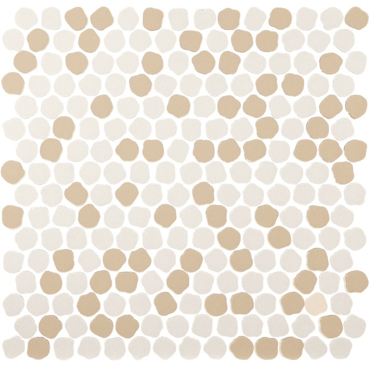 Decoratori Bassanesi Bonbon BONBONMIXE Mix E White Ecru Мозаика 30,5x30,5 см, Италия, под мозаику - фото 1