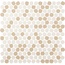 Decoratori Bassanesi Bonbon BONBONMIXE Mix E White Ecru Мозаика 30,5x30,5 см, Италия, под мозаику - фото 1