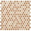 Decoratori Bassanesi Bonbon BONBONMIXF Mix F Ecru Ocra Мозаика 30,5x30,5 см, Италия, под мозаику - фото 1