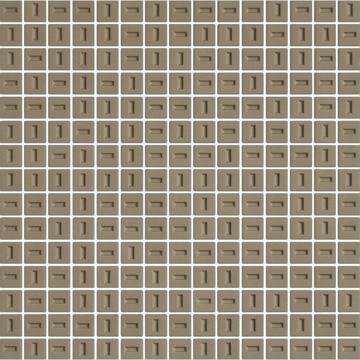 Decoratori Bassanesi Flicker FLMU Mud Sp 6 Mm Мозаика 32,8x32,8 см, Италия, под мозаику - фото 1