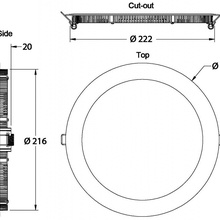 Deko-Light 565094 Встраиваемый светильник Германия - фото 1 - фото 2