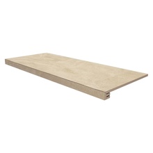 Del Conca Gardena G3GR01RG8 HGR 1 Gradone Lineare Beige Ступень 33x80 см, Италия, под камень  - фото 1 - фото 1