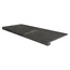 Del Conca Gardena G3GR08RG8 HGR 8 Gradone Lineare Nero Ступень 33x80 см, Италия, под камень  - фото 1