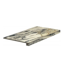 Del Conca HME Marble Edition G3ME07RG Gradone Lineare HME 07 Breccia Capraia Ступень 33x60 см, Италия, под мрамор - фото 1 - фото 1