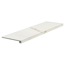 Del Conca Premiere G3PM20RG HPM 20 Gradone Lineare Onice Bianco Ступень 33x120 см, Италия, под мрамор - фото 1 - фото 1