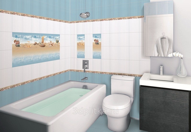 Дельта Керамика Cocktail 30x30 см, Россия - фото интерьера 1