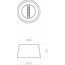 Denkirs Belty Base TR5512-BK Комплектующее для светильников Дания - фото 5