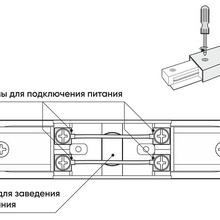Denkirs DK Track White TR1008-WH Комплектующее для светильников Дания - фото 1 - фото 3