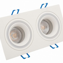 Denkirs DK2060 DK2062-WH Встраиваемый светильник 17,5x9,2 см, Дания - фото 1 - фото 3