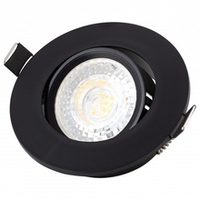 Denkirs DK3020 DK3020-BK Точечный светильник Дания - фото 1 - фото 2