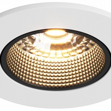 Denkirs DK3020 DK3061-WH+BK Встраиваемый светильник Дания - фото 1 - фото 2
