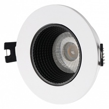 Denkirs DK3020 DK3061-WH+BK Встраиваемый светильник Дания - фото 1 - фото 1