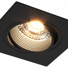 Denkirs DK3020BВ DK3071-BK Встраиваемый светильник 9,3x9,3 см, Дания - фото 1 - фото 2