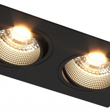 Denkirs DK3020BВ DK3072-BK Встраиваемый светильник 17,3x9,3 см, Дания - фото 1 - фото 2