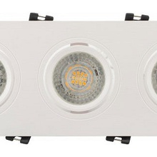 Denkirs DK3020WW DK3023-WH Встраиваемый светильник 25,3x9,3 см, Дания - фото 1 - фото 2