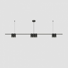 Denkirs Orbit DK4063-BK Потолочный светильник 150x5,6x18,9 см, Дания - фото 1 - фото 2