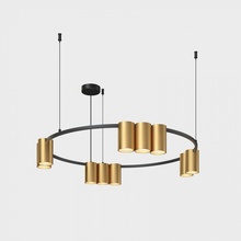 Denkirs Orbit DK4065-BK+SG Люстра подвесная Дания - фото 1 - фото 3