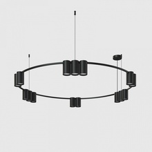 Denkirs Orbit DK4067-BK Люстра подвесная Дания - фото 1 - фото 2