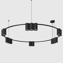 Denkirs Orbit DK4067-BK Люстра подвесная Дания - фото 1 - фото 1