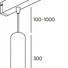 Denkirs Smart DK8008-BG Светильник 22x4x134 см, Дания - фото 1 - фото 3