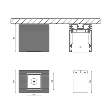 DesignLed SY SY-601231-BL-2-WW Светильник 3,8x3,4x5 см, Россия - фото 1 - фото 2