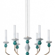 Divinare Capello 4947/01 SP-6 Люстра подвесная Италия - фото 1 - фото 2