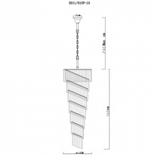 Divinare Charlotte 3011/01 SP-15 Светильник Италия - фото 1 - фото 4