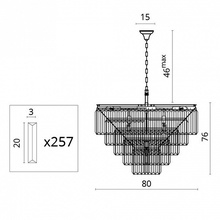 Divinare Nova 3001/01 LM-13 Светильник Италия - фото 1 - фото 4