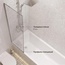 Diwo Анапа Прозрачное стекло / Профиль хром 50х140 Шторка для ванны 50x140 см, Россия - фото 5