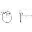 Diwo Переславль Для ванны Белый Смеситель 36,1x21,7x14,3 см, для ванны, Россия - фото 4