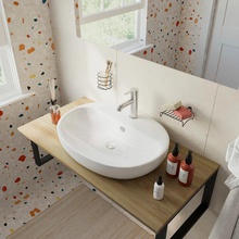 Diwo Самара Белый 60 Раковина 47x62x16,5 см, Россия - фото 1 - фото 2