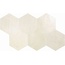 DNA Spark 130057 Ivory Matte Hex Настенная плитка 15x17,3 см, Испания, ничего - фото 1