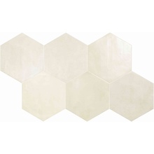 DNA Spark 130057 Ivory Matte Hex Настенная плитка 15x17,3 см, Испания, ничего - фото 1 - фото 1