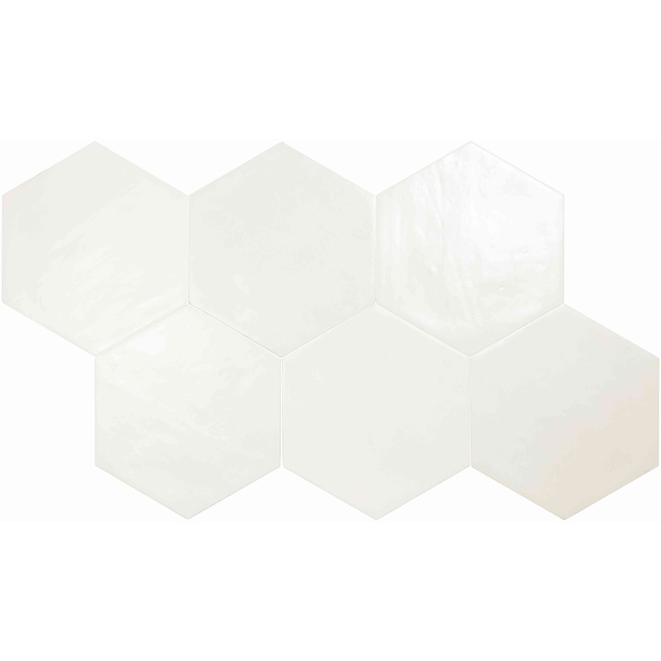 DNA Spark 130056 White Matte Hex Настенная плитка 15x17,3 см, Испания, ничего - фото 1 DNA Spark 130056 White Matte Hex Настенная плитка 15x17,3 см, Испания, ничего - фото 1