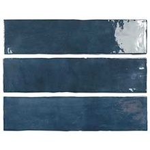 DNA Flash 124441 Cobalt Настенная плитка 7,5x30 см, Испания, ничего - фото 1 - фото 2