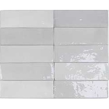 DNA Tiles Safi 122104 Grey Настенная плитка 5,2x16 см, для ванной, стиль: современный, цвет: серый, Испания, под кирпич  - фото 1 - фото 1