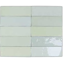 DNA Tiles Safi 122105 Mint Настенная плитка 5,2x16 см, для ванной, стиль: современный, цвет: зеленый, Испания, под кирпич  - фото 1 - фото 1