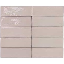 DNA Tiles Safi 122107 Pink Настенная плитка 5,2x16 см, для ванной, стиль: современный, цвет: розовый, Испания, под кирпич  - фото 1 - фото 1