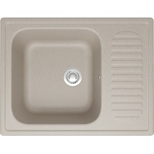 Domaci Болонья М-15-003 Бежевый 64х49 Мойка кухонная 49x63,5x19,5 см, Россия - фото 1 - фото 1