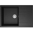 Domaci Болонья М-161-007 Антрацит 75х50 Мойка кухонная 50,5x75x21,8 см, Россия - фото 1