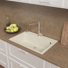 Domaci Савона Кремовый 75х50 Мойка кухонная 51x76x21,6 см, Россия - фото 1 - 2 Domaci Савона Кремовый 75х50 Мойка кухонная 51x76x21,6 см, Россия - фото 1 - фото 2