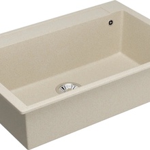 Domaci Савона Кремовый 75х50 Мойка кухонная 51x76x21,6 см, Россия - фото 1 - фото 4