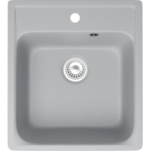 Domaci Савона Платина 43х48 Мойка кухонная 48x43x18 см, Россия - фото 1 Domaci Савона Платина 43х48 Мойка кухонная 48x43x18 см, Россия - фото 1 - фото 1